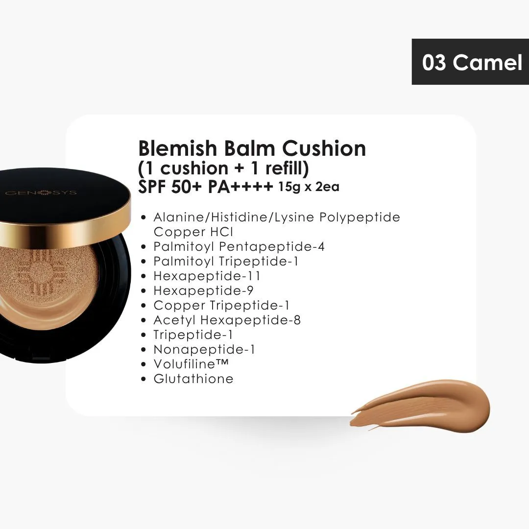 Skin Caring Blemish Balm Cushion – Camel